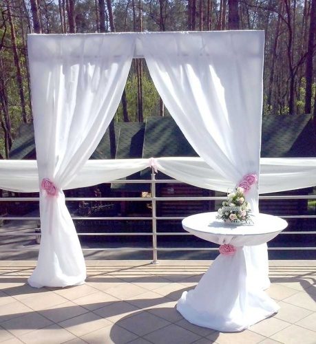 прокат прямоугольной свадебной арки